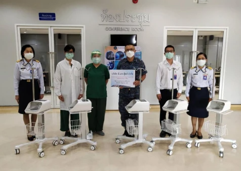 鱼跃医疗向泰国捐赠血压计，泰国公主
